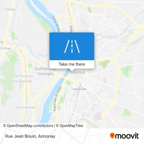 Rue Jean Bouin map