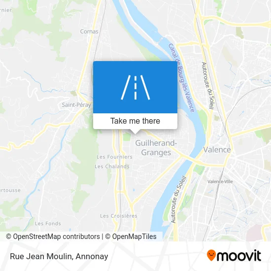 Rue Jean Moulin map
