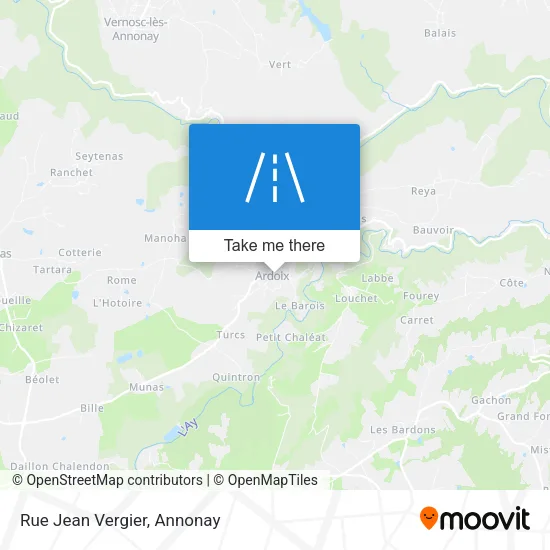 Rue Jean Vergier map
