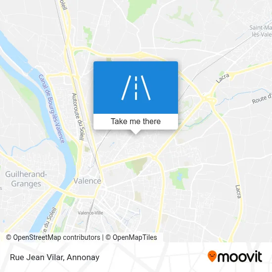 Rue Jean Vilar map