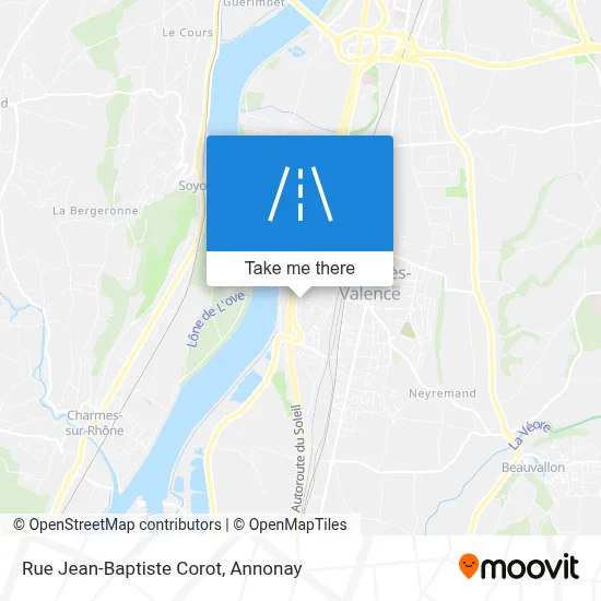 Rue Jean-Baptiste Corot map