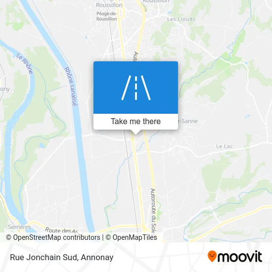 Rue Jonchain Sud map