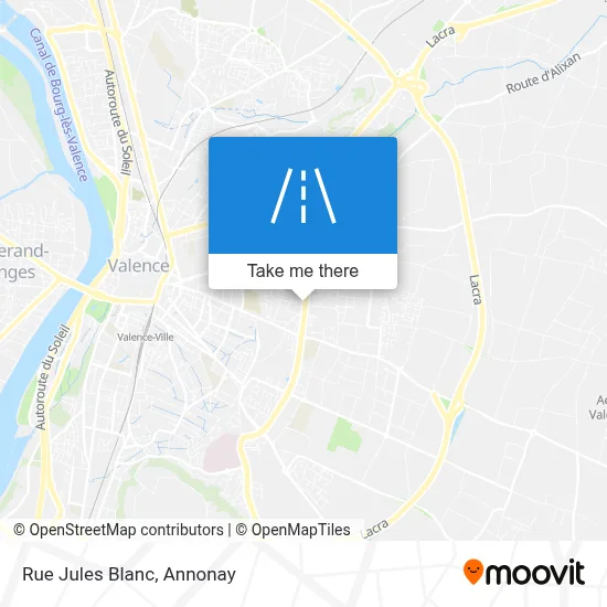 Rue Jules Blanc map