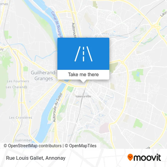 Rue Louis Gallet map