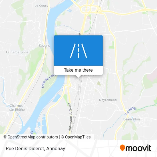 Rue Denis Diderot map