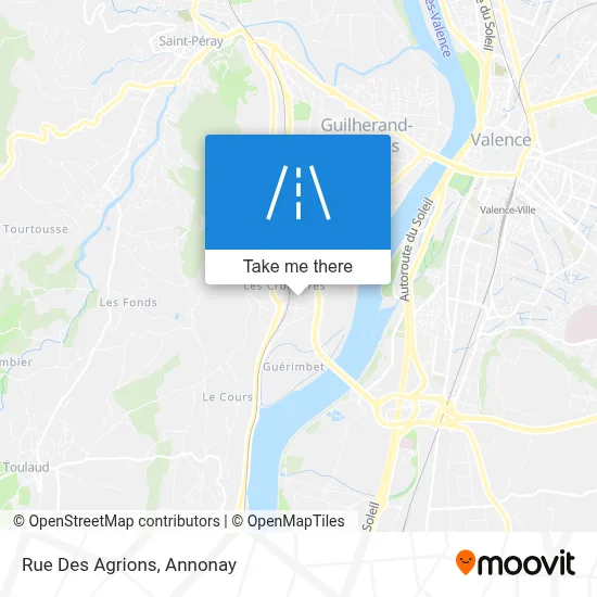 Rue Des Agrions map