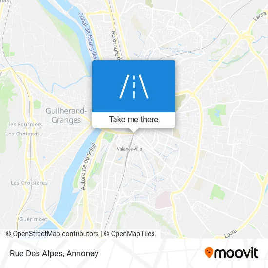 Rue Des Alpes map