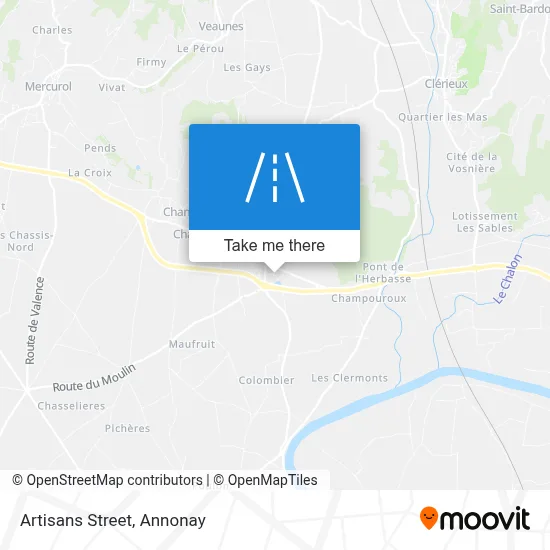Rue Des Artisans map