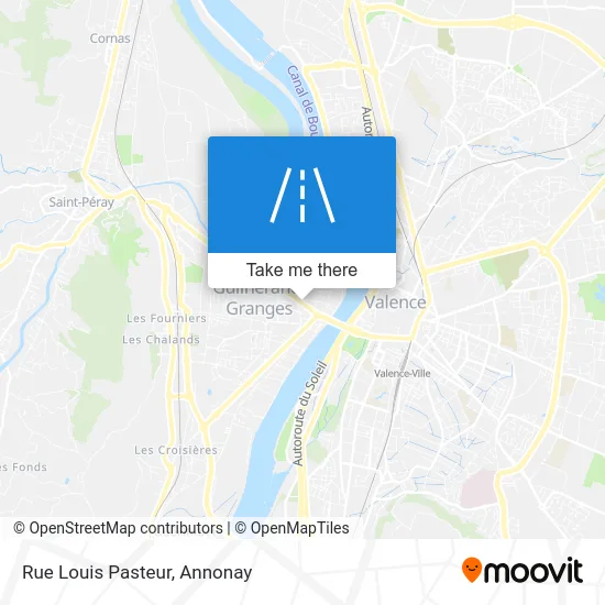 Rue Louis Pasteur map