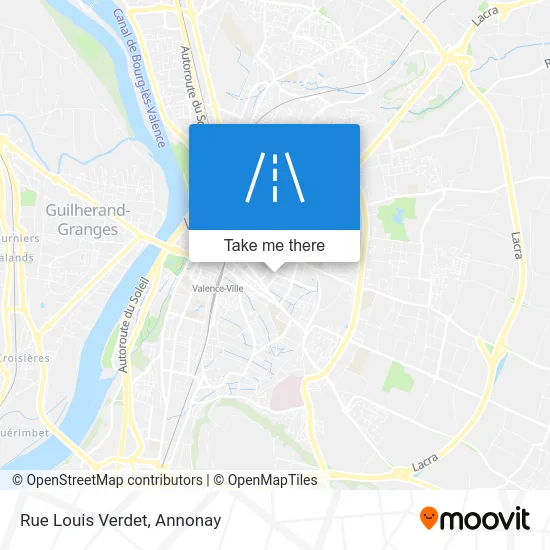 Rue Louis Verdet map