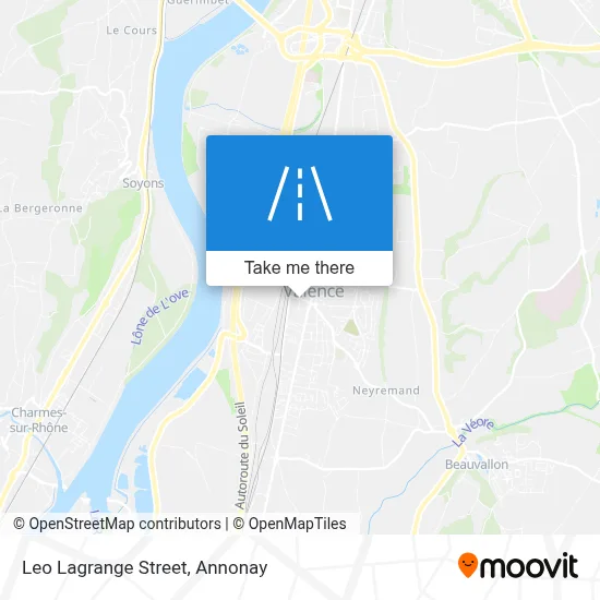 Rue Léo Lagrange map