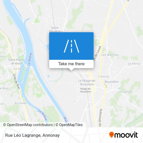 Rue Léo Lagrange map