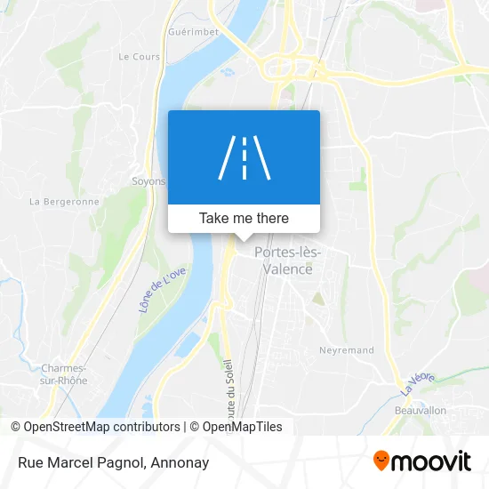 Rue Marcel Pagnol map