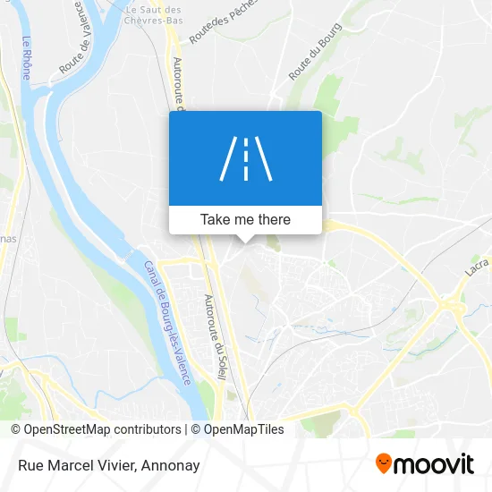Rue Marcel Vivier map