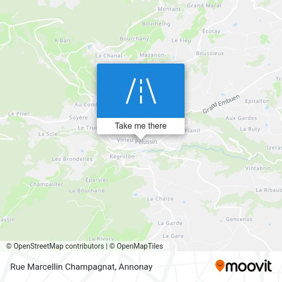 Rue Marcellin Champagnat map