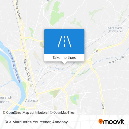 Rue Marguerite Yourcenar map