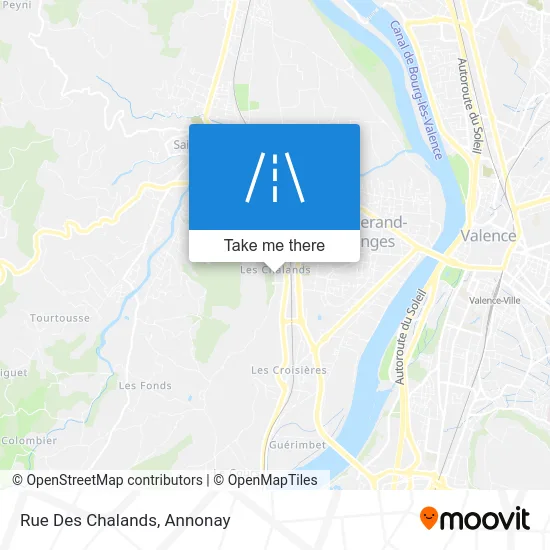 Rue Des Chalands map