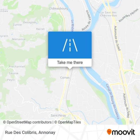 Rue Des Colibris map