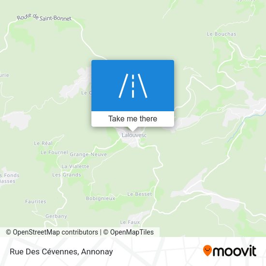 Rue Des Cévennes map