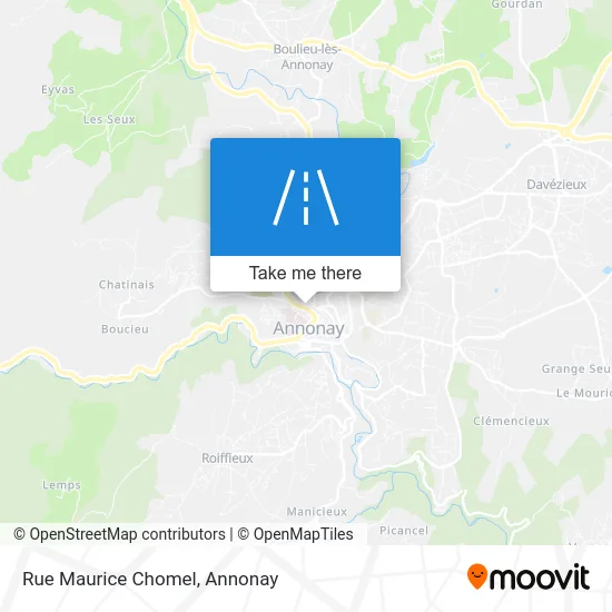 Rue Maurice Chomel map