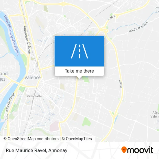 Rue Maurice Ravel map