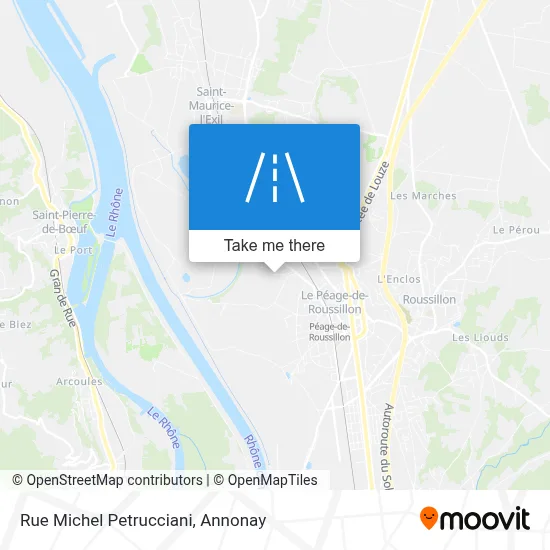 Rue Michel Petrucciani map