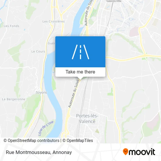 Rue Montmousseau map