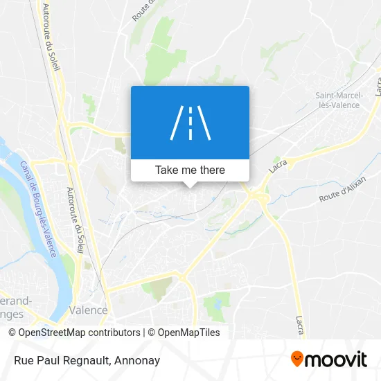 Rue Paul Regnault map