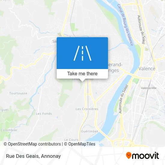 Rue Des Geais map