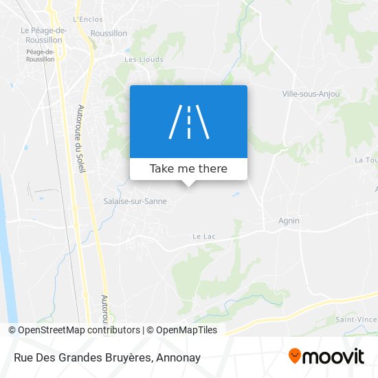 Rue Des Grandes Bruyères map