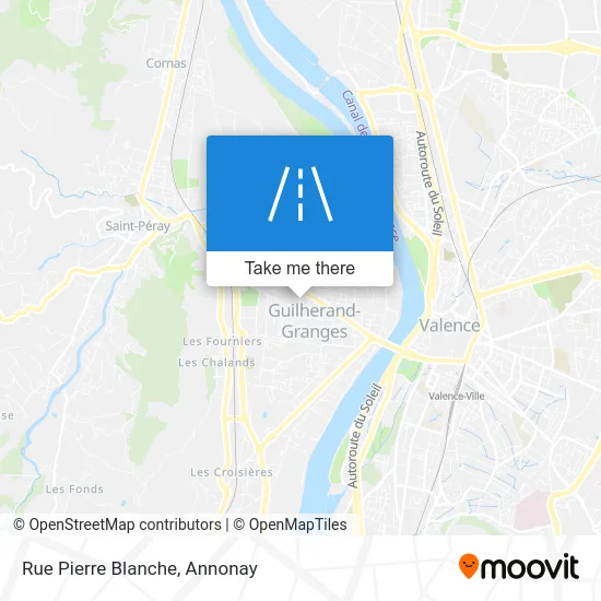 Rue Pierre Blanche map