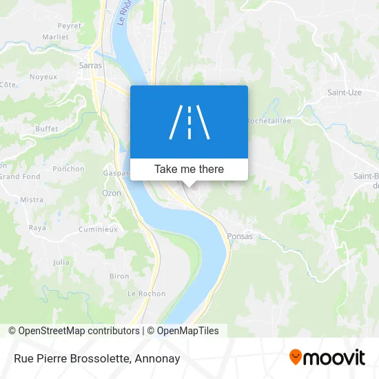 Rue Pierre Brossolette map