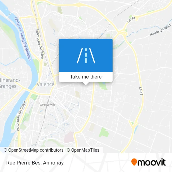 Rue Pierre Bès map