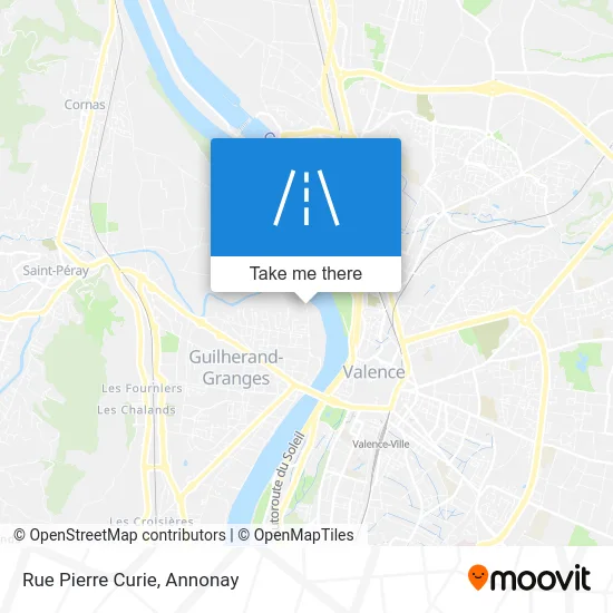 Rue Pierre Curie map