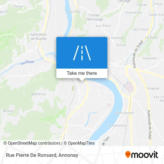 Rue Pierre De Ronsard map