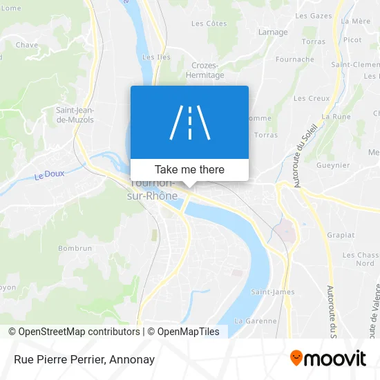 Rue Pierre Perrier map