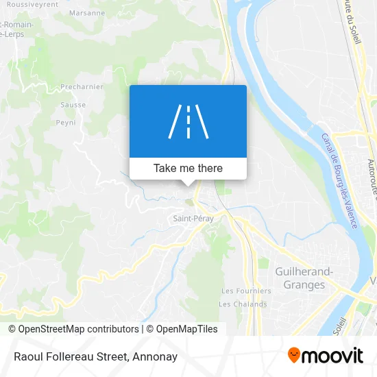 Rue Raoul Follereau map