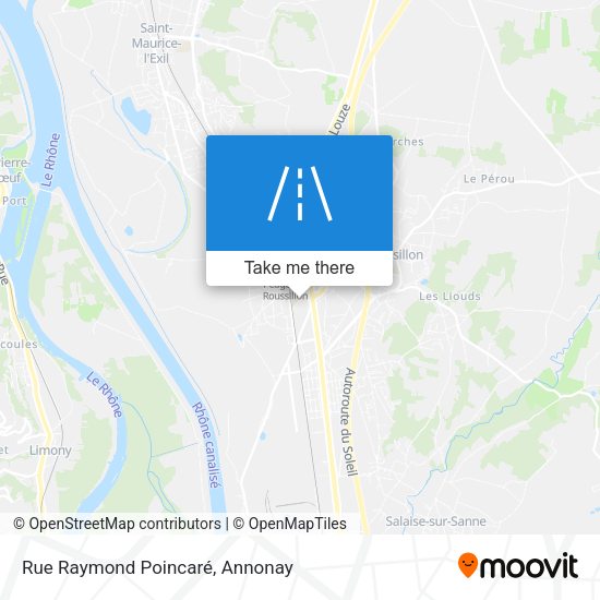 Rue Raymond Poincaré map