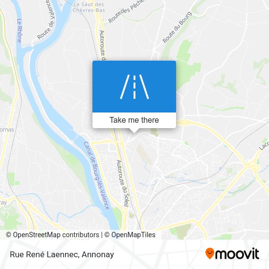 Rue René Laennec map