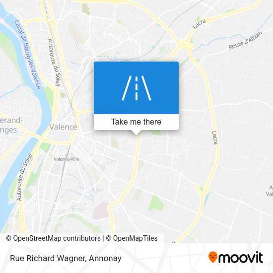 Rue Richard Wagner map