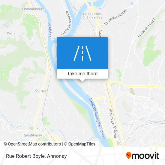 Rue Robert Boyle map