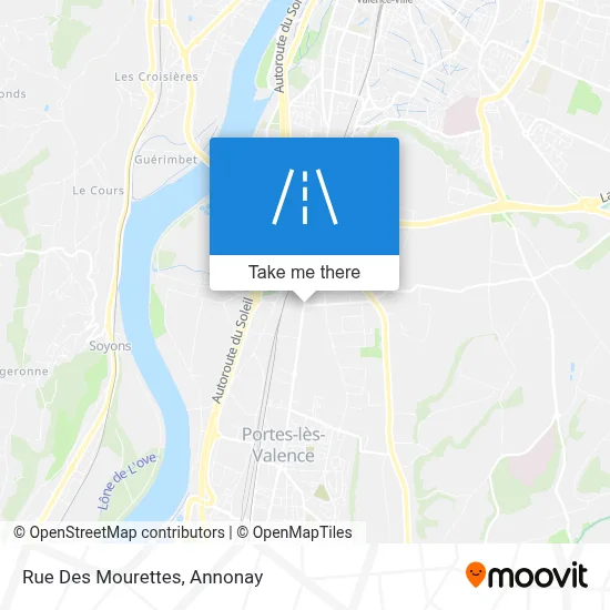 Rue Des Mourettes map