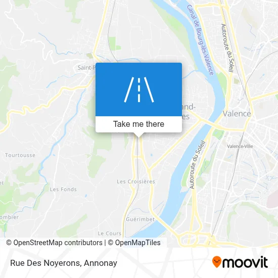 Rue Des Noyerons map