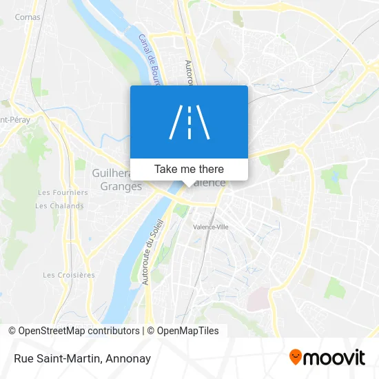 Rue Saint-Martin map