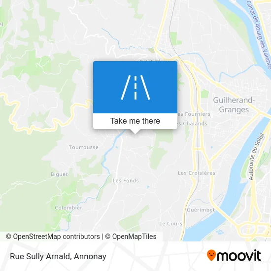 Rue Sully Arnald map