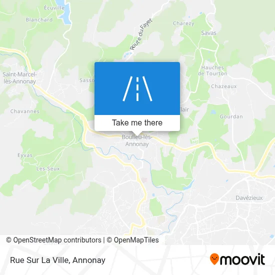 Rue Sur La Ville map