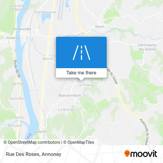 Rue Des Roses map