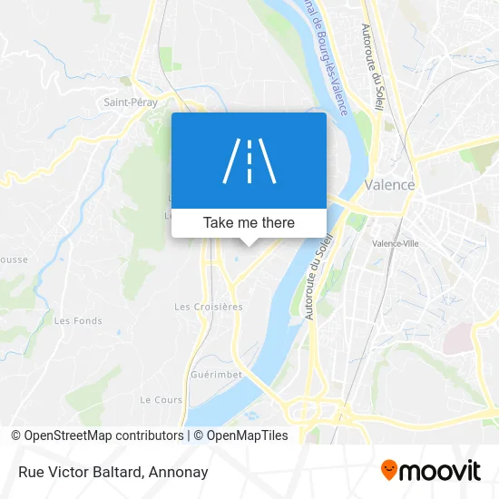 Rue Victor Baltard map