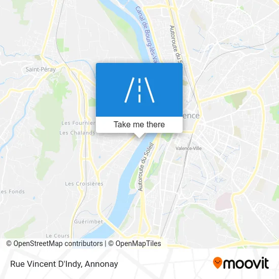 Rue Vincent D'Indy map