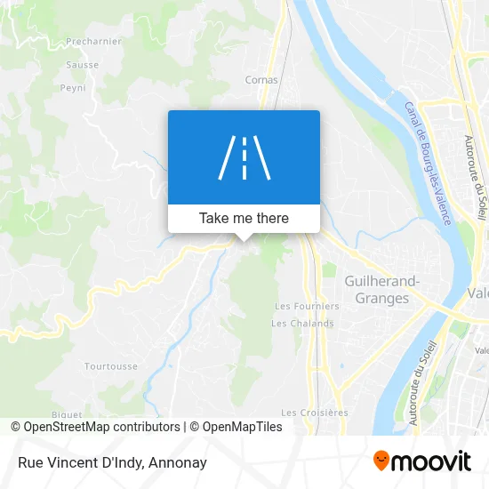 Rue Vincent D'Indy map